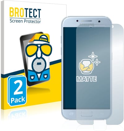 BROTECT - Screenprotector voor Samsung Galaxy A5 2017 - Folie Beschermfolie matte 2 Stuks