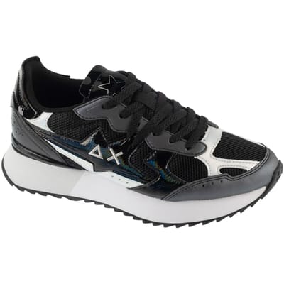 SUN68 Stargirl, Vrouwen, Zwart, Sneakers, maat: 36