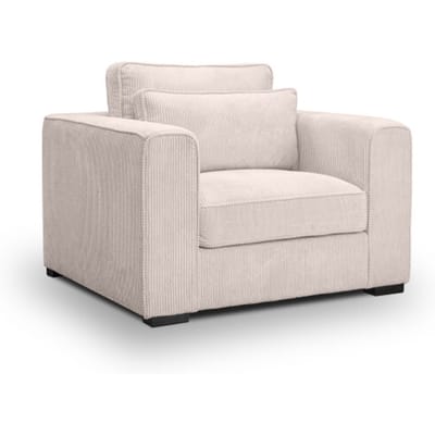 Furnilux Almera 1-zits bank grijs-beige | brede comfortbank (241 cm) | fsc-gecertificeerd