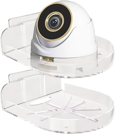 Babybewakingsstandaard - Wandplank houder - Veilige plaatsing camera - Zonder boren te monteren - 13 x 10 x 8 cm