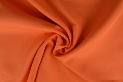 25 meter brandwerende stof - Oranje - 100% polyester