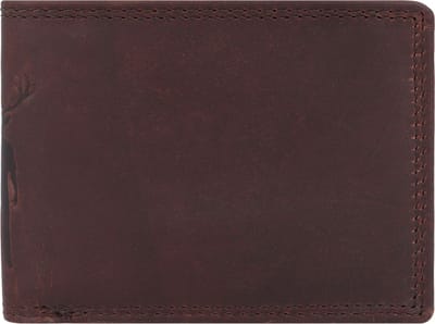 Jack Kinsky Monterey 104 Portemonnee RFID-bescherming Leer 10.5 cm - Jongens - Horizontaal - mokka