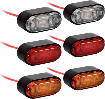 LED Zijmarkeringslichten Set 11x5 mm voor RC Auto's Verlichting