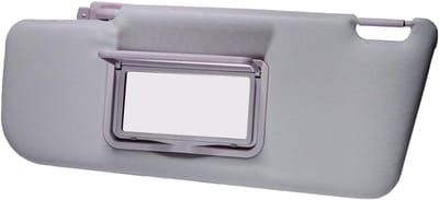 Zonnevisier met Spiegeltje en Tas voor Passagierszijde, Geschikt voor FIAT PANDA 2003-2011, Vervangend Onderdeel, Auto Accessoire, Hoogwaardige Kwaliteit