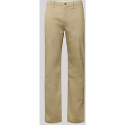 Regular fit chino van katoenmix, model 'DENTON'