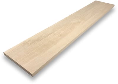 Eiken plank 180 x 20 cm 18 mm - Eiken plank - Eikenhouten plank - Kastplank - Meubelplaat - Timmerpaneel