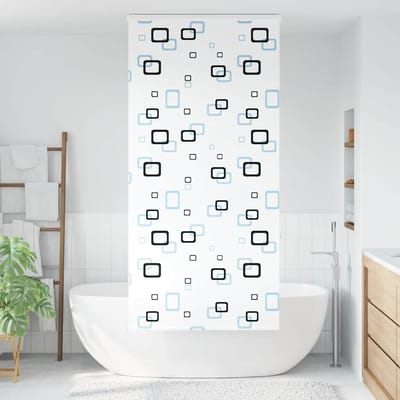vidaXL - Doucherolgordijn - met - cassette - 110x240 - cm - stofbreedte - 106 - cm