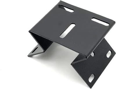 Camera Hoekbeugel - Muurbevestiging Beveiliging - Camera Installatie - Waterdicht IP66 - 77x65x53mm - Zwart