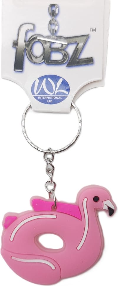 Sleutelhanger Zwemband Roze Flamingo Inflatable | Zomer | Seaside Beach Fun