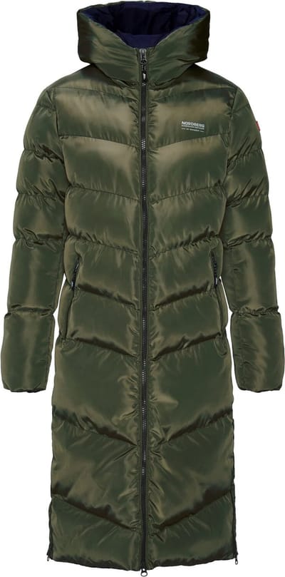 Nordberg Puffer Jacket Helena - Dames - Army - Maat L
