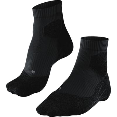 FALKE RU Trail anti-blaar functioneel materiaal hardloopsokken dames zwart - maat 35-36