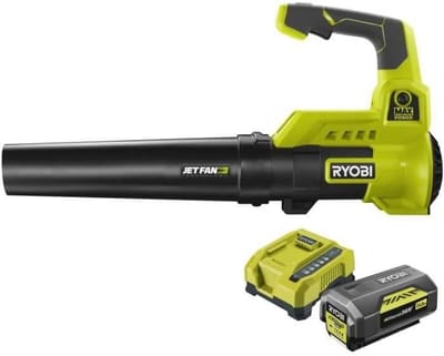 Krachtige 36V Accu Bladblazer met Turbo Boost - Inclusief 4.0 Ah en 6.0 Ah Batterijen en Snellader