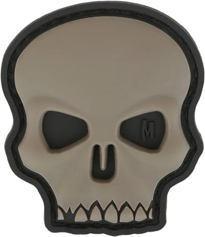 3D Reliëf Schedel Morale Patch PVC Rubber