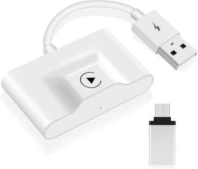 Draadloze CarPlay-adapter voor iPhone – Draadloze Apple CarPlay-adapter – CarPlay-dongle – Converteert bedraad naar draadloos – voor Auto's uitgerust met bedrade CarPlay vanaf 2016 – Plug & Play – Automatische Verbinding