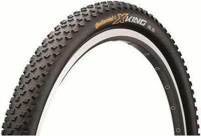 Continental Buitenband X-king Rs 27.5 X 2.20 (55-584) Zwart