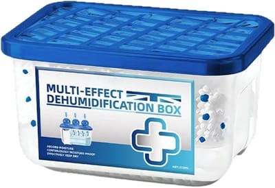 Luchtzuiveringsbox Binnen - Natuurlijke Verfrisser - Verbeter Leefomgeving - Langdurige Werking - 350 ml Capaciteit - Wit