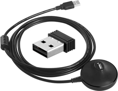 ANT+ USB Stick Dongle voor Zwift en Fiets Trainers - 16,5m Verlengkabel
