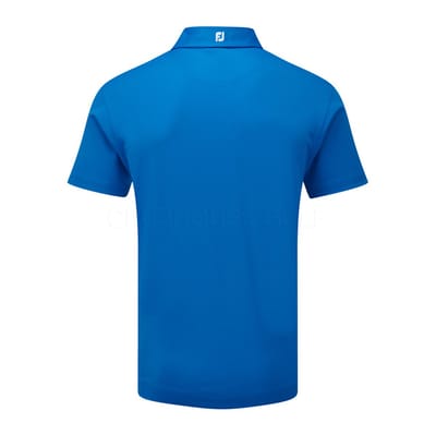 Heren Golf Polo - Footjoy - Lisle Solid Con Trim - M