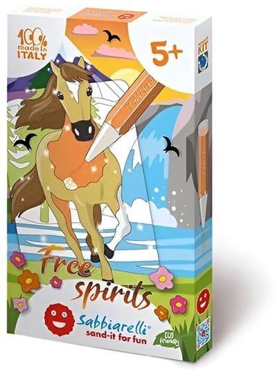 Sabbiarelli zandschilderen set creatieve kunst Free Spirits.