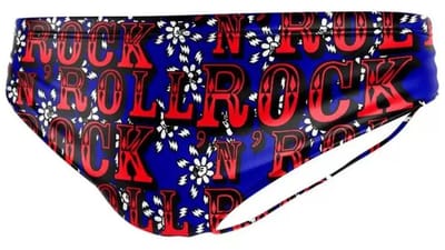Turbo Rock Zwemslip Rood XL Man
