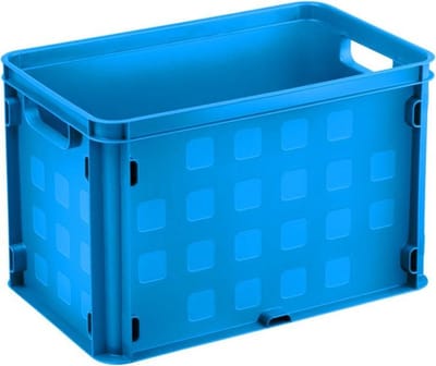 Sunware Square Box - met dichte zijkanten - 26L - blauw