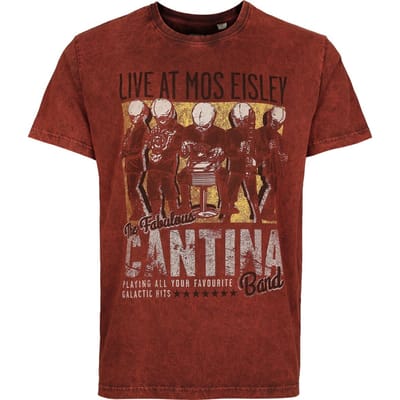 Star Wars T-shirt - Cantina Band - S tot 3XL - voor Mannen - meerkleurig