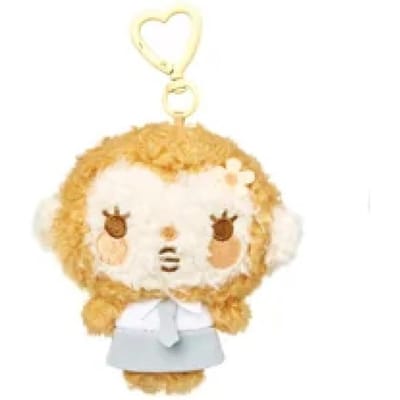 Hearts2Hearts - [MD du FANMEETING 'HEARTS 2 HOUSE'] PORTE-CLÉS POUPEE PERSONNAGE Ana beige