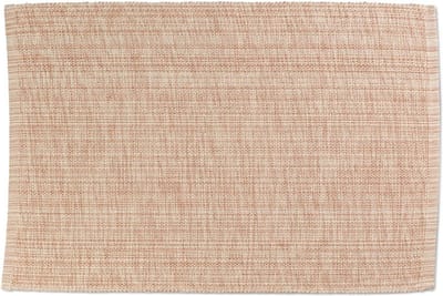 Kela Keuken - Ria Placemat Set van 6 Stuks - Ijzer - Beige