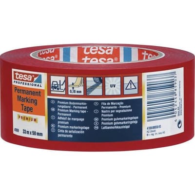 tesa 4169-56-93 4169-56-93 Markeringstape Wit (l x b) 33 m x 50 mm 1 stuk(s)