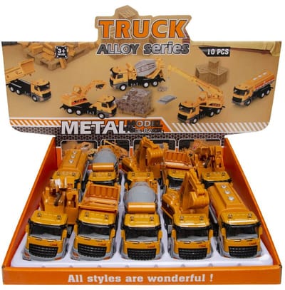 Duckiez Diecast Construction Truck - 1 stuk