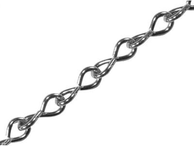 Verzinkte Jack Chain Ketting 2.5 Meter – Sterk en Corrosiebestendig