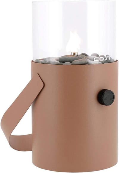 Gaslantaarn - Buitenlamp - Sfeerverlichting Tuin - Zonder Ventilatie - Tafelblad Model - Aarde