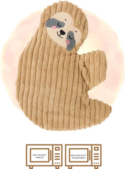 Betty's Magnetron Warmteknuffel - Luipaard - Warm in een paar minuten, gewoon in de magnetron