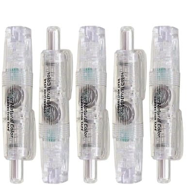 Dubbelzijdige Lijmroller - Lijm Dispenser Tape Roller - Knutselen en Hobby - Verstoppingvrije Applicatie - 5 Stuks - Transparant