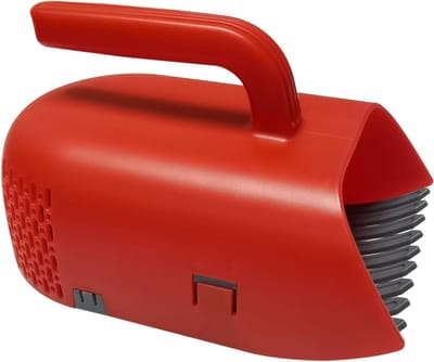 Bessenplukker - Fruit hark - Bessen oogsten - Ergonomisch handvat - 23 x 15 x 12 cm - Rood
