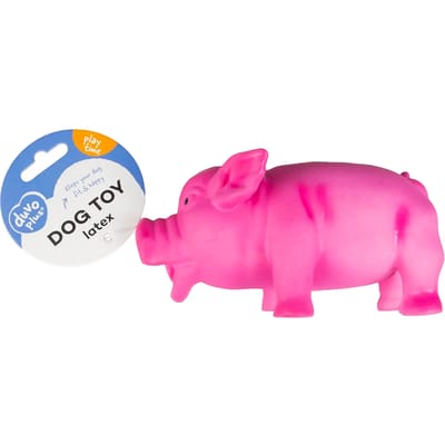 Latex hondenspeeltje Duvoplus Pig With Big Eye