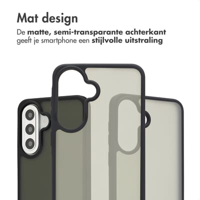imoshion Hoesje - Geschikt voor Samsung Galaxy A57 (5G) - Color Guard Backcover - Zwart