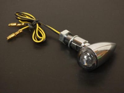 paar mini aluminium geleide richtingaanwijzers voor café racer bobber custom stijl motoren