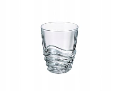 Bohemia Wave Kristallen Glas 280ml - Elegant en Duurzaam