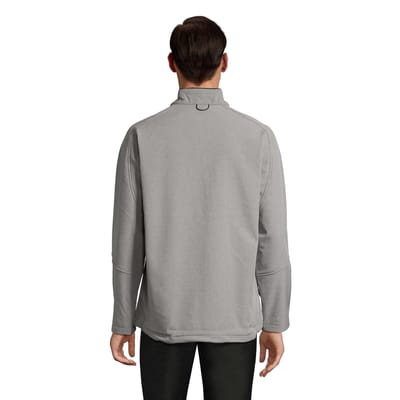SOLS Heren Relax Soft Shell Jas (Grijze Melange)