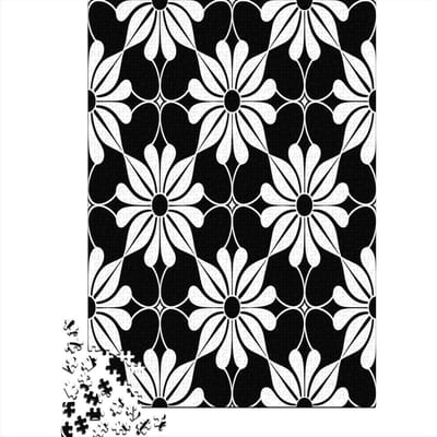 Stripe Puzzel - Legpuzzel Volwassenen - Ontspanning Thuis - Letters op Achterkant - 75 x 50 cm - Stijl 8