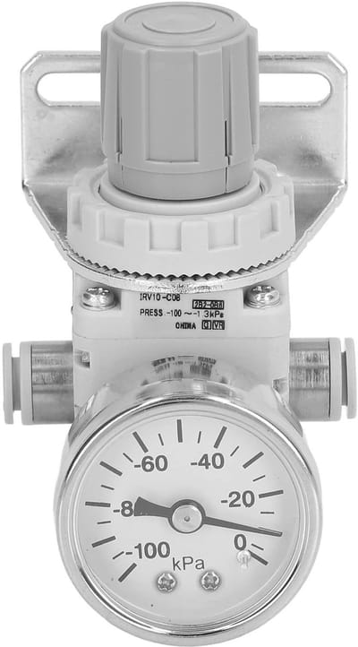 Allecto - Pneumatische Vacuümregulator - 100 tot -1.3 kPa - Compact en Efficiënt - Voor Industrie - Regelbare Druk - Professioneel Gebruik - Geschi...