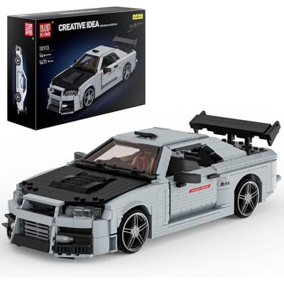 Mould King 10113 Technische Auto Bouwsteen De MOC Skyline Sport Raceauto Model Assemblage Auto Baksteen Speelgoed Kinderen Kerstcadeau 10113