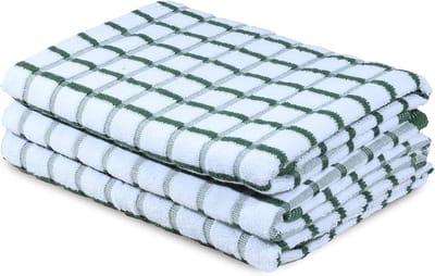 Set van 3 Ultra Zachte en Sterk Absorberende Keukentextiel, 100% Katoen