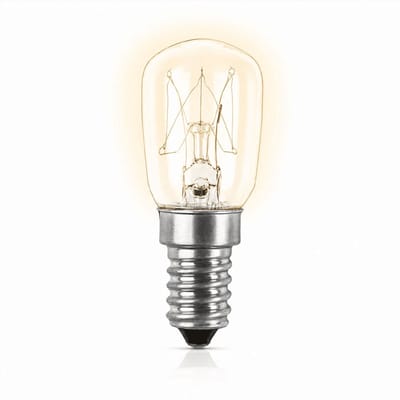 1x Mini Gloeilamp E14 - 15W - Warm Wit Licht (2700K) - 110 lm - 1 jaar - Dimbaar