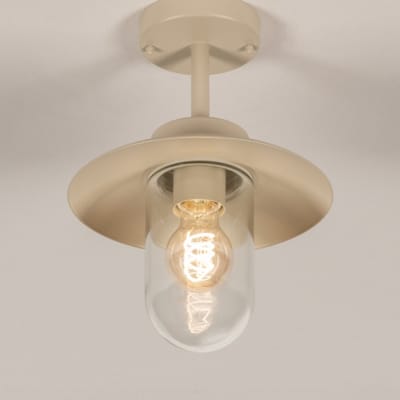 Lumidora Plafondlamp 75641 - Plafonniere - FOREST - E27 - Beige - Aluminium - Buitenlamp - IP44