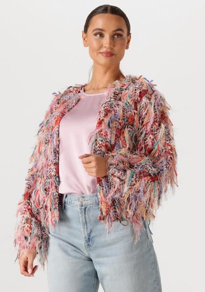 Amaya Amsterdam Jardin Truien & vesten Dames - Sweater - Hoodie - Vest- Multi - Maat S