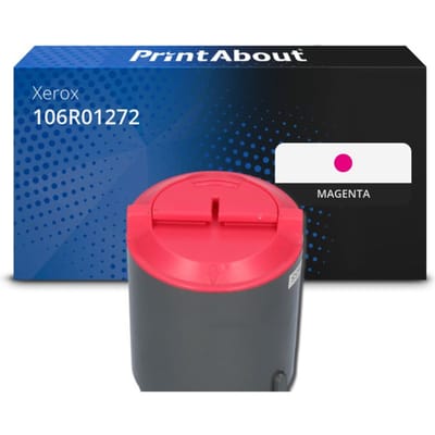 PrintAbout huismerk Toner 106R01272 Magenta Geschikt voor Xerox