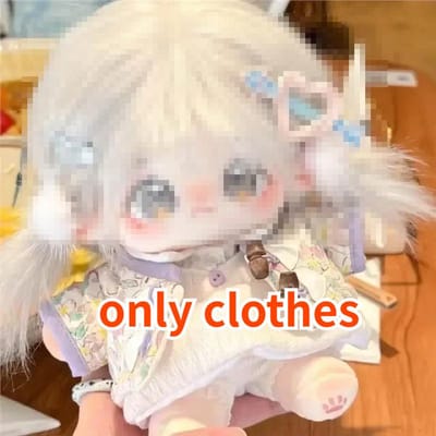 Peluche authentique Kawaii Idol Star de 20 cm, figurine d'anime en coton, déguisement, cosplay, jouets pour bébés, collection de fans, cadeau Skeletonless