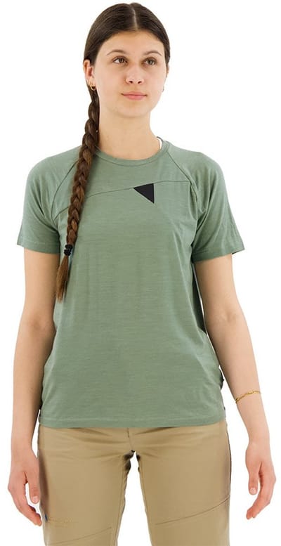 KlÄttermusen Fafne T-shirt Met Korte Mouwen Groen L Vrouw